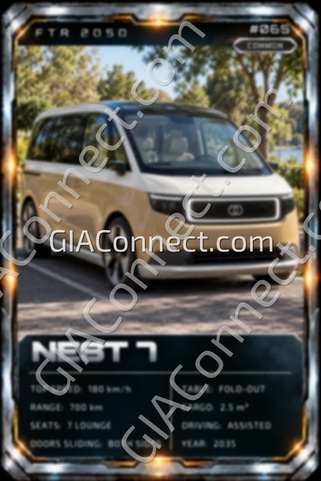 NEST 7 – vehicul futurist FTR 2050, cartonaș digital de colecție