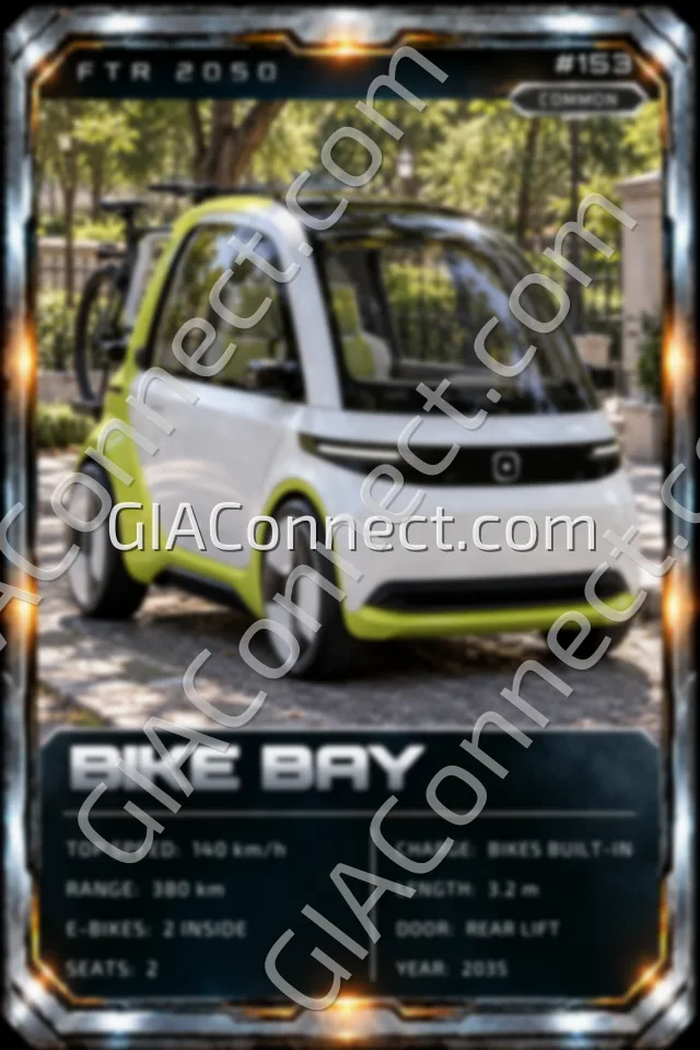 BIKE BAY – vehicul futurist FTR 2050, cartonaș digital de colecție