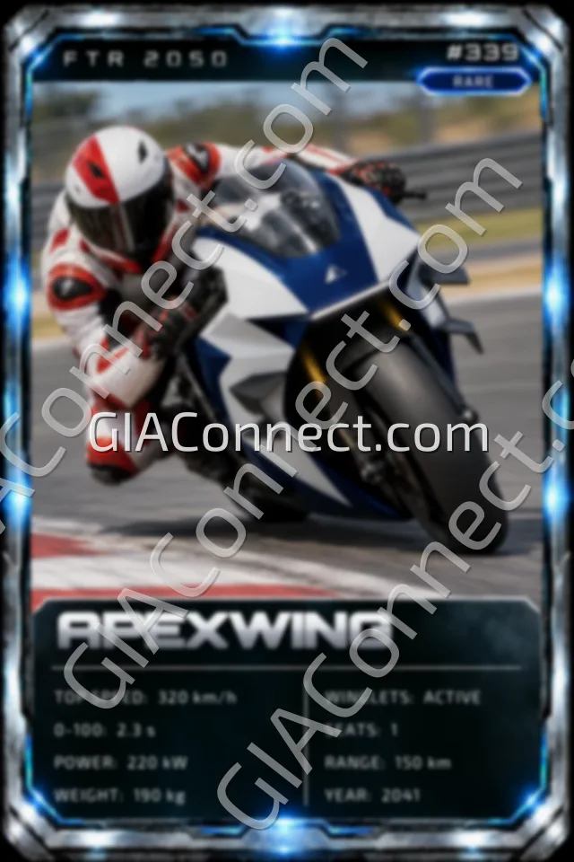 APEXWING – vehicul futurist FTR 2050, cartonaș digital de colecție