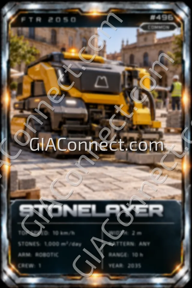 STONELAYER – vehicul futurist FTR 2050, cartonaș digital de colecție